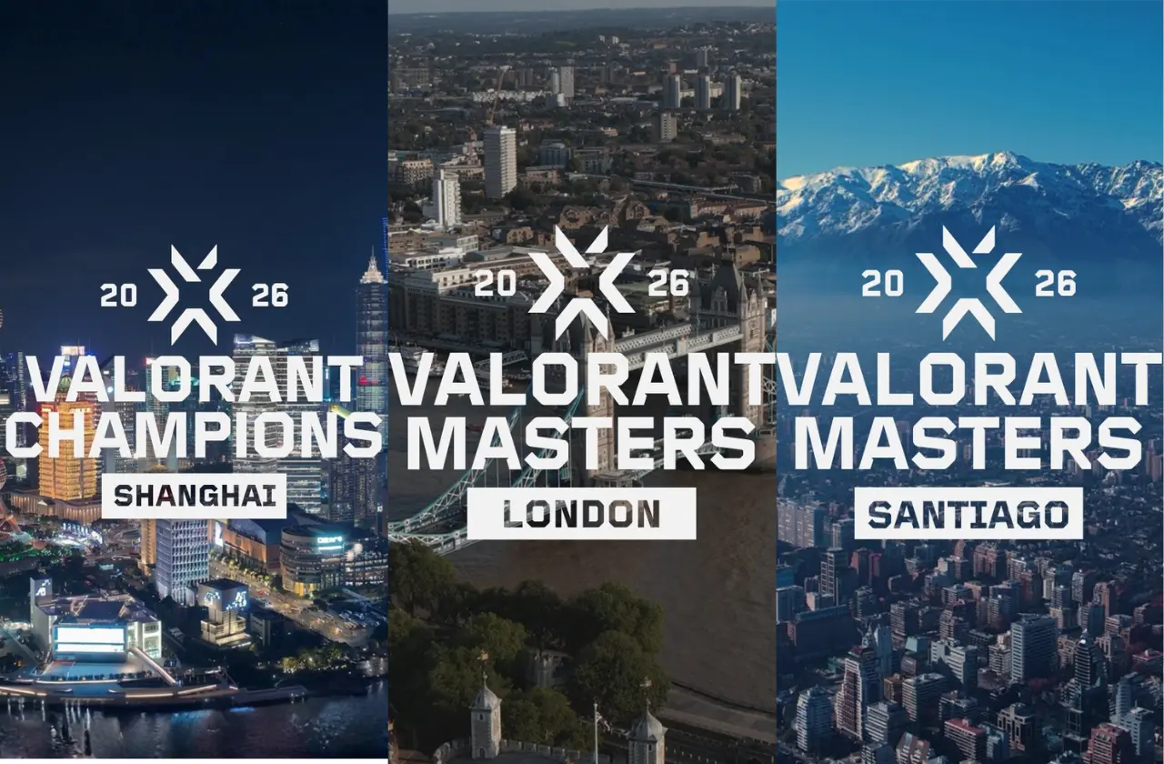 Riot Unveils VCT 2026 Locations and Format Changes