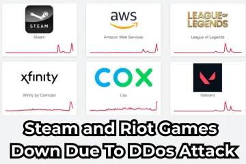 Steam and Riot Games outage