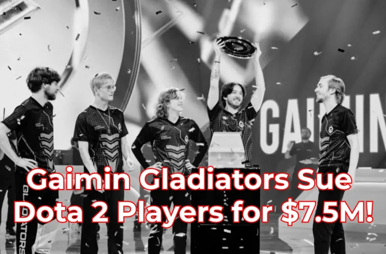 Gaimin Gladiators sue Dota 2 players