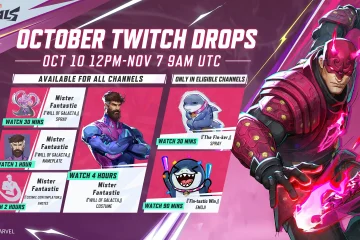 Marvel Rivals Season 4.5 Twitch Drops rewards