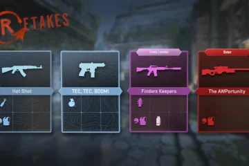 CS2 knife trade-up and retakes update