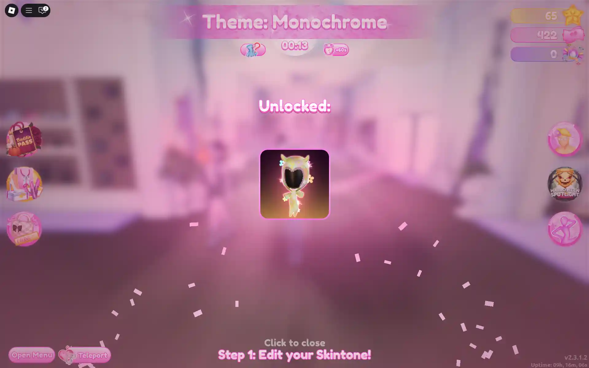 Dress to Impress codes October 2025