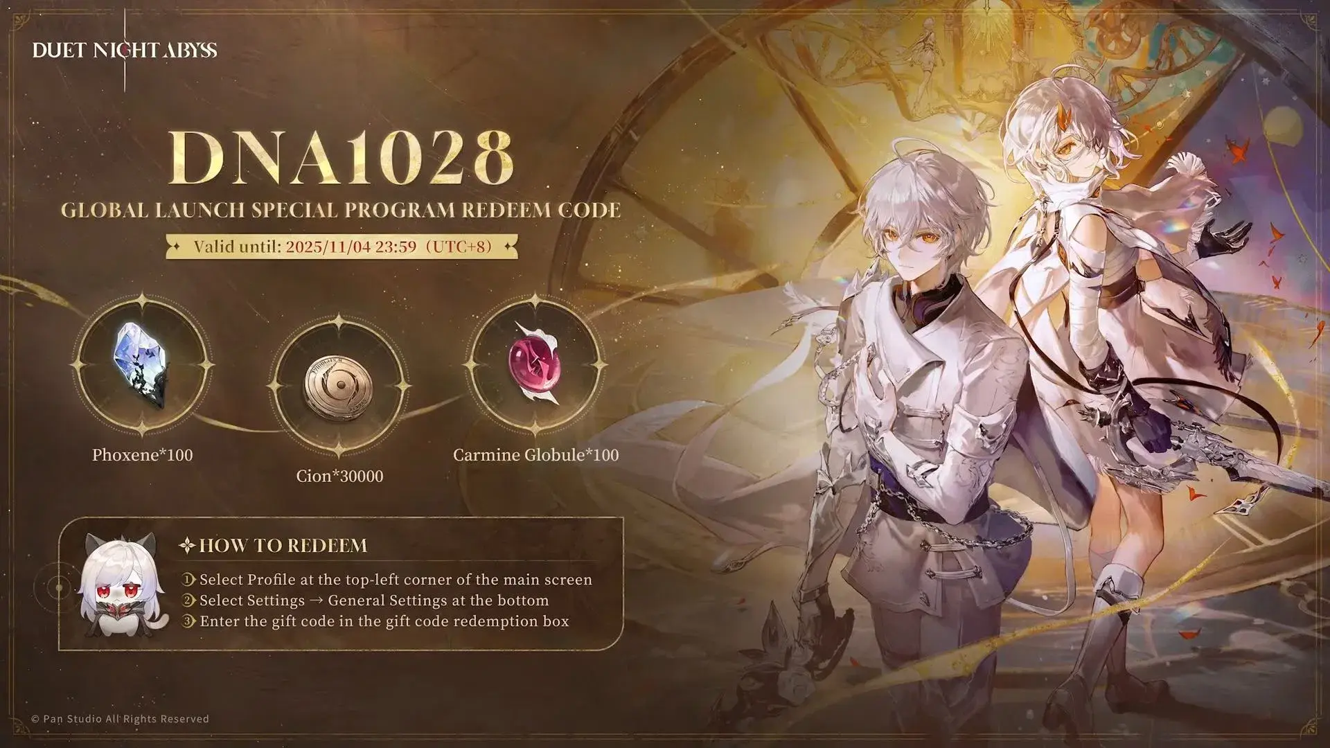 Duet Night Abyss Codes for October 2025 – How to Redeem Them