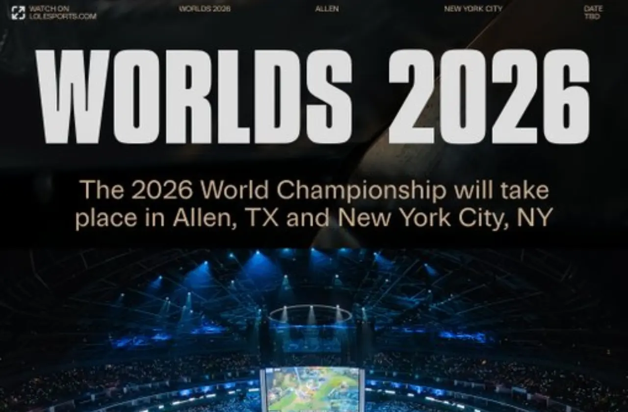 League of Legends Worlds 2026 Set for Texas and New York as Riot Reveals Global Esports Roadmap