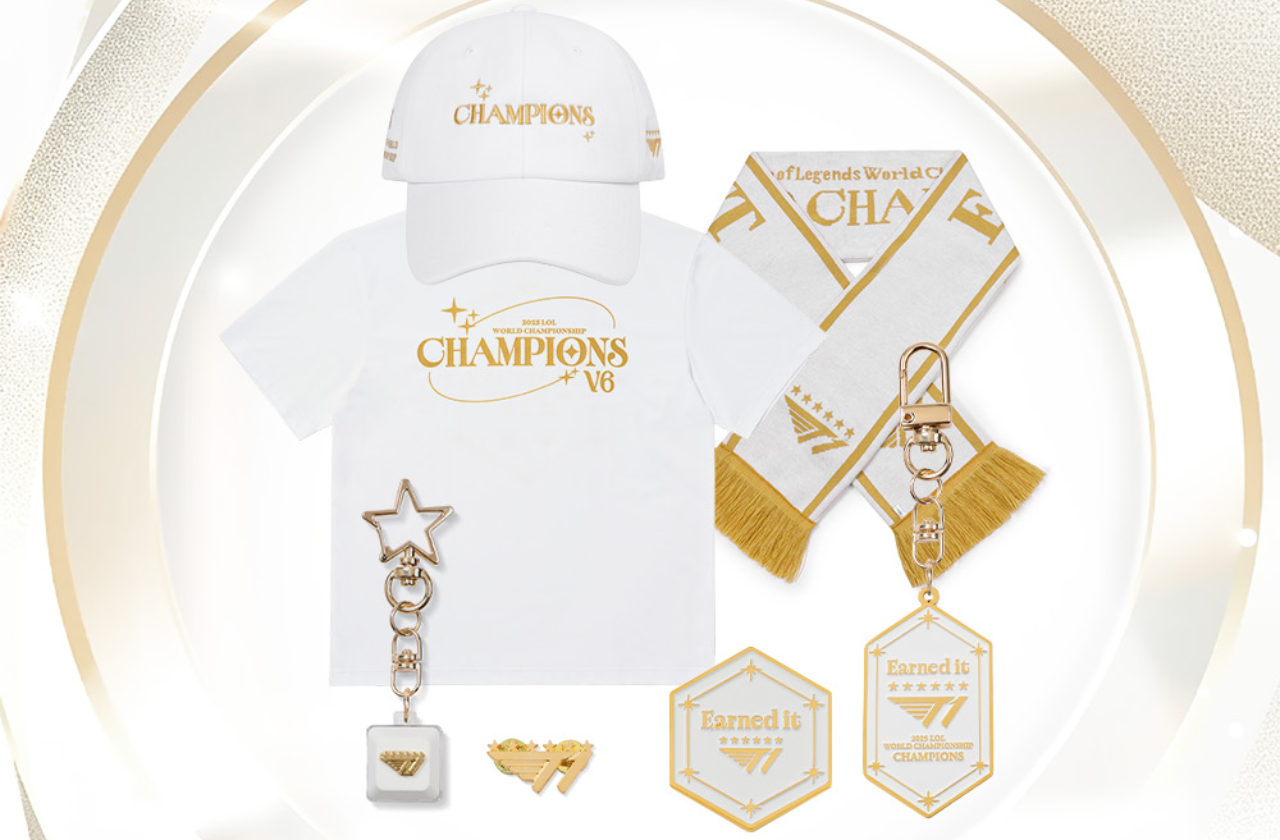 T1 Launches Exclusive Worlds 2025 Champion Collection
