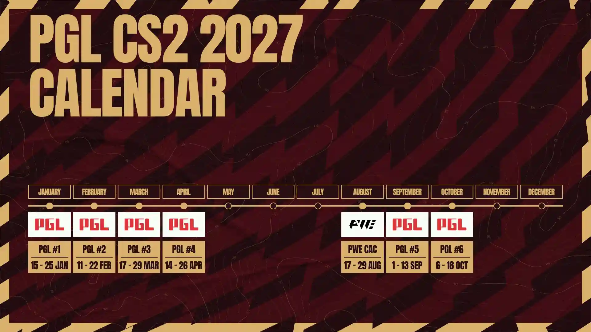 PGL Counter-Strike 2 2027 2028 events