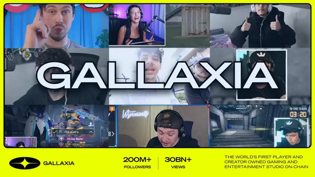 PUBG Mobile Stars Panda, Levinho, and Sevou Launch Gallaxia, a Creator-Owned Blockchain Gaming Studio