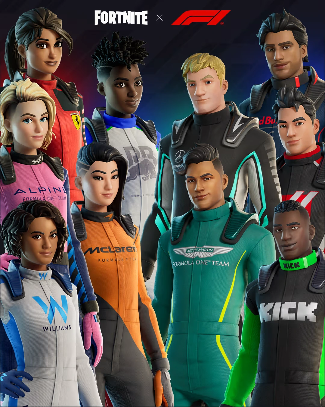 Fortnite F1 collaboration