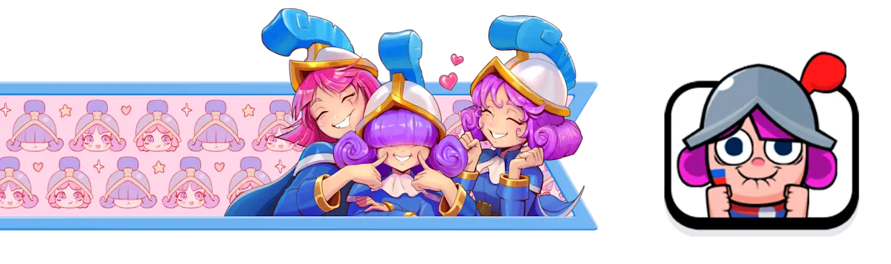 anime musketeer emote Clash Royale