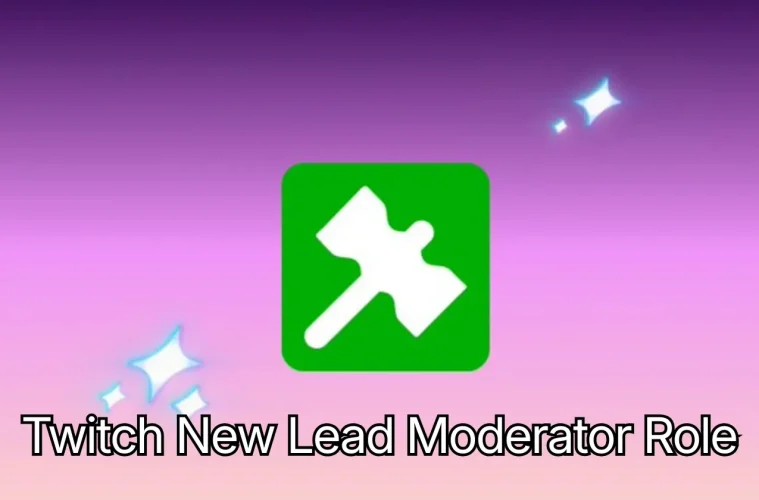 Twitch Lead Moderator role