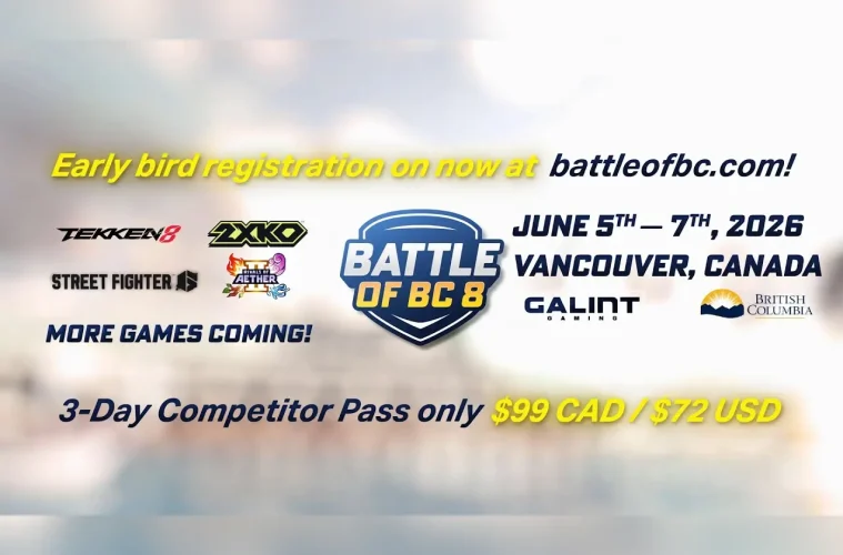 Canada Battle of BC 8 open registration