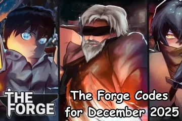 Roblox The Forge Code December