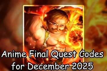 Anime Final Quest codes December 2025