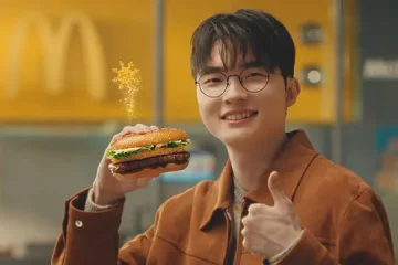 Faker McDonald’s Korea Lucky Burger
