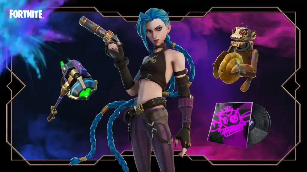 Arcane Fortnite skins return Jinx Vi