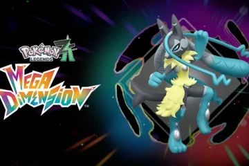 Mega Lucario Z Pokemon Legends Z A