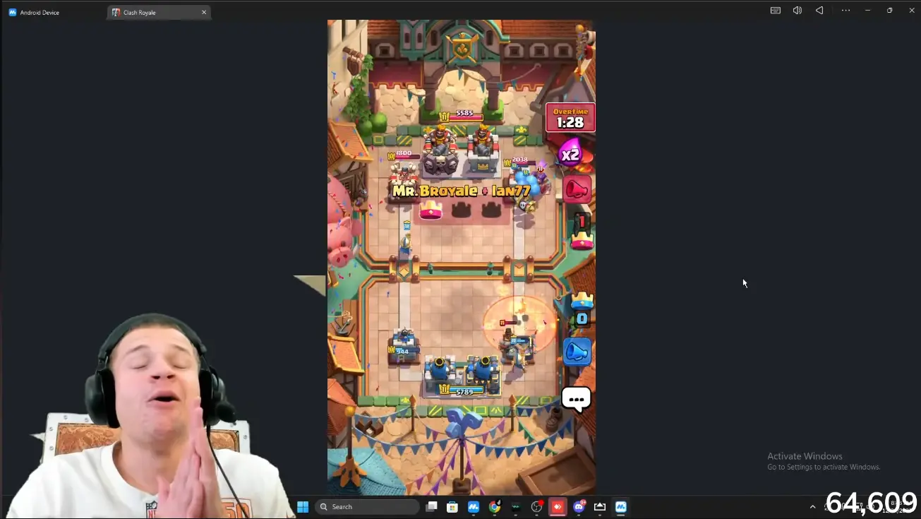 Jynxzi Juicy Drop Clash Royale tournament