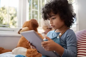 iPad childhood effects on children