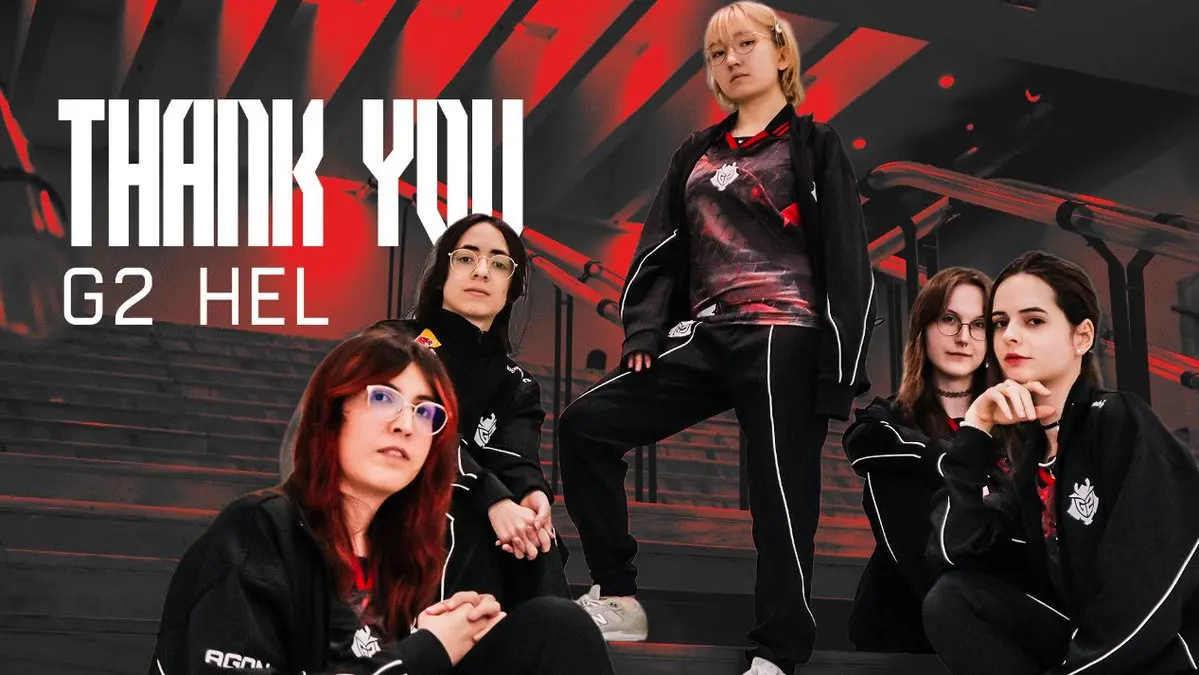 G2 Esports Disbands G2 Hel After Three Years of Success
