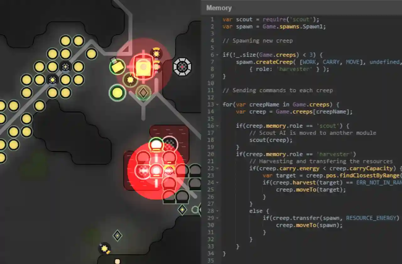 Screeps Steam game hack vulnerability