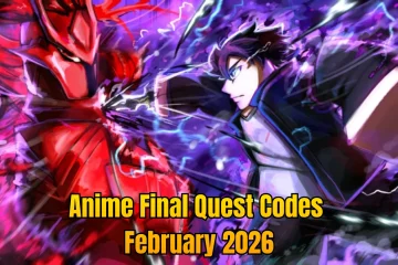 Anime Final Quest codes February 2026