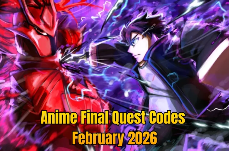 Anime Final Quest codes February 2026