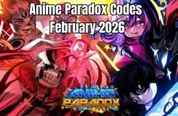 Anime Paradox codes February 2026