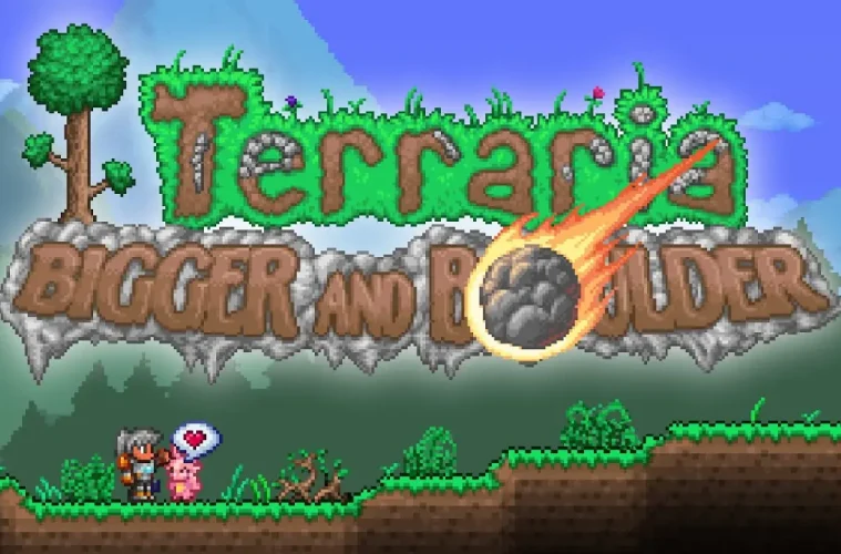 Terraria 1.4.5 Bigger and Boulder update