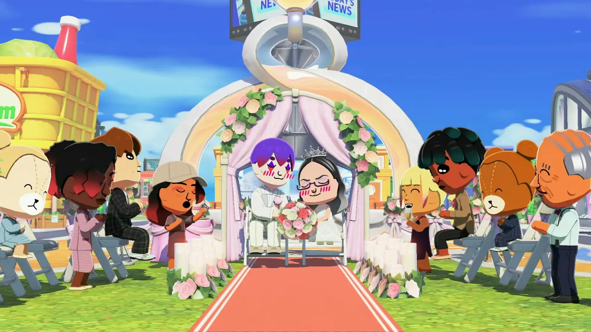 Tomodachi Life Living the Dream release date wedding