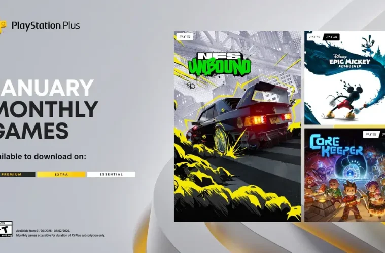 PlayStation Plus January 2026 free games