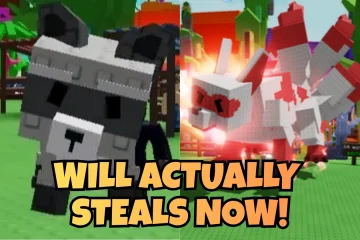 Grow a Garden stealing pet raccoon update