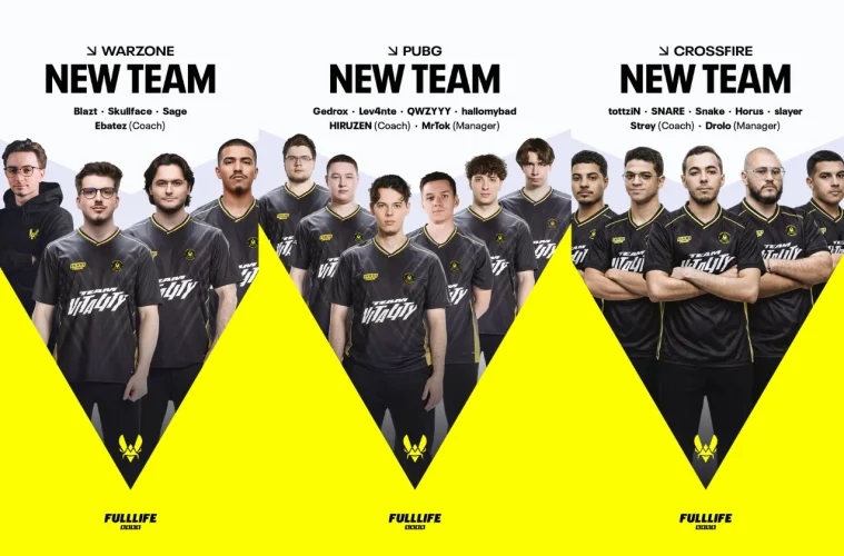 Team Vitality expands shooter division for EWC 2026