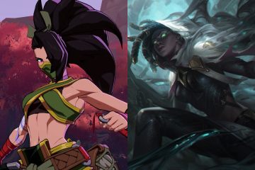 2XKO Akali and Senna