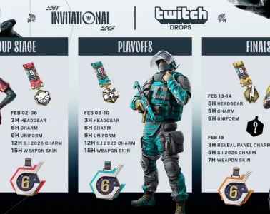 Six Invitational 2026 Twitch Drops