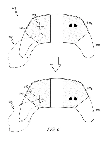 PlayStation touchscreen controller patent