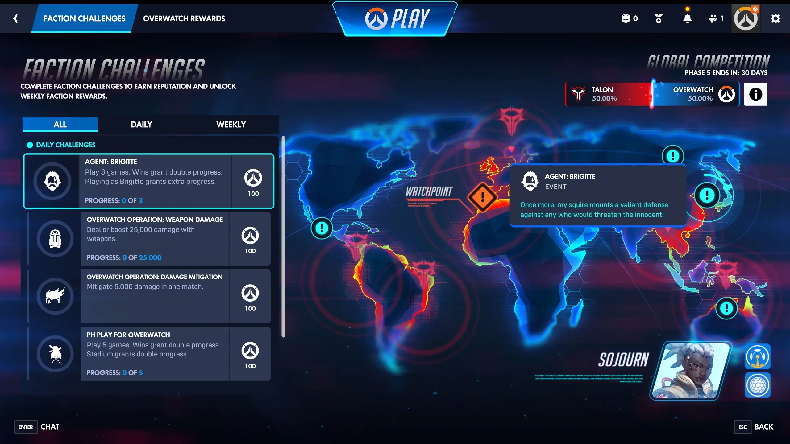 Overwatch Season 1 roadmap