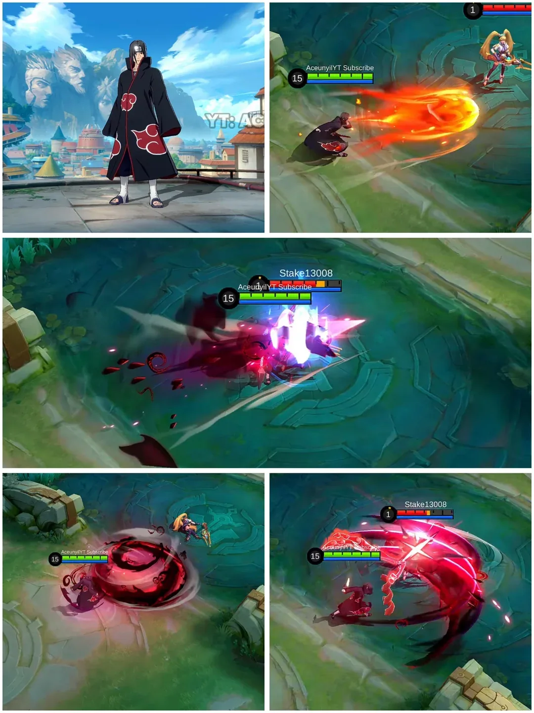 Itachi Minato MLBB Naruto collab leaks