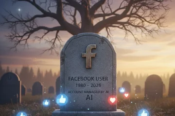 Meta AI patent Facebook after death