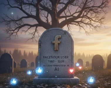 Meta AI patent Facebook after death