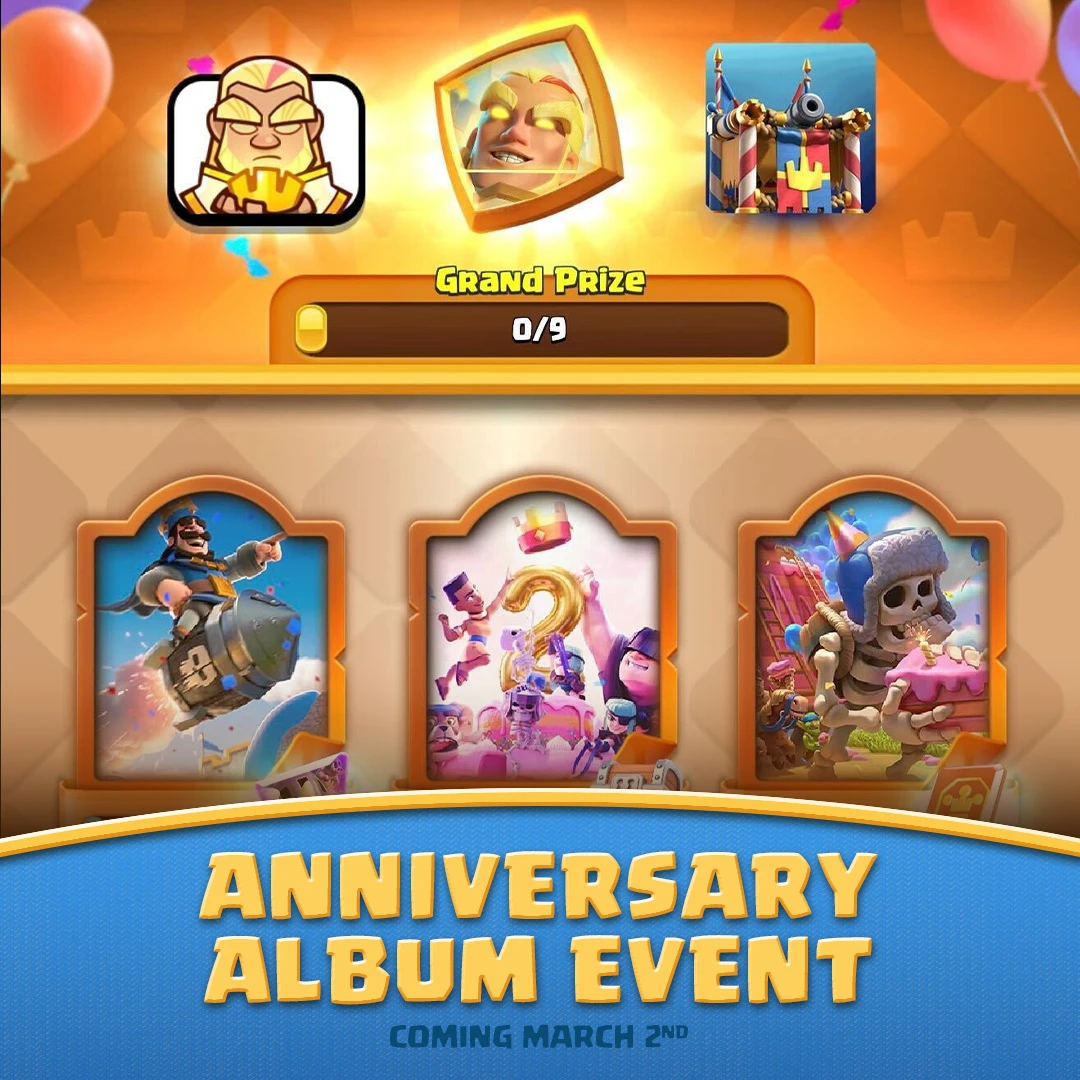 Clash Royale Q1 Update 2026 free hero