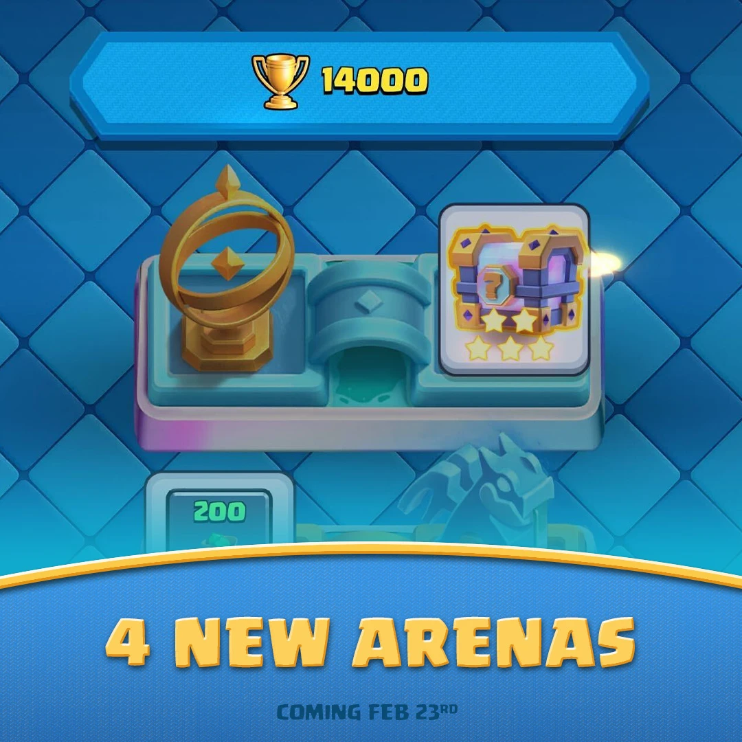 Clash Royale Q1 Update 2026 free hero