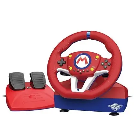 Mario Kart World HORI racing wheel