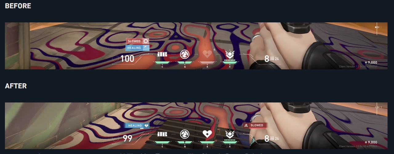 VALORANT Patch 12.05 UI