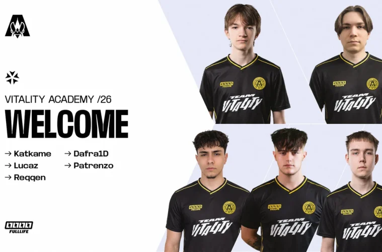 Vitality Academy Counter-Strike roster
