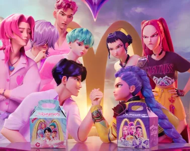 McDonald's KPop Demon Hunters meal