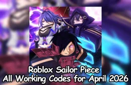 Sailor Piece codes April 2026