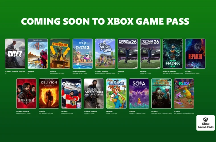Xbox Game Pass April 2026