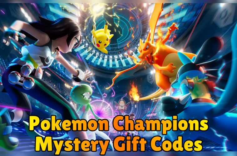 Pokemon Champions Mystery Gift codes