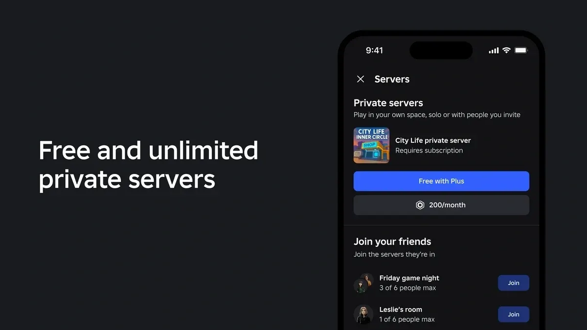Roblox Plus subscription