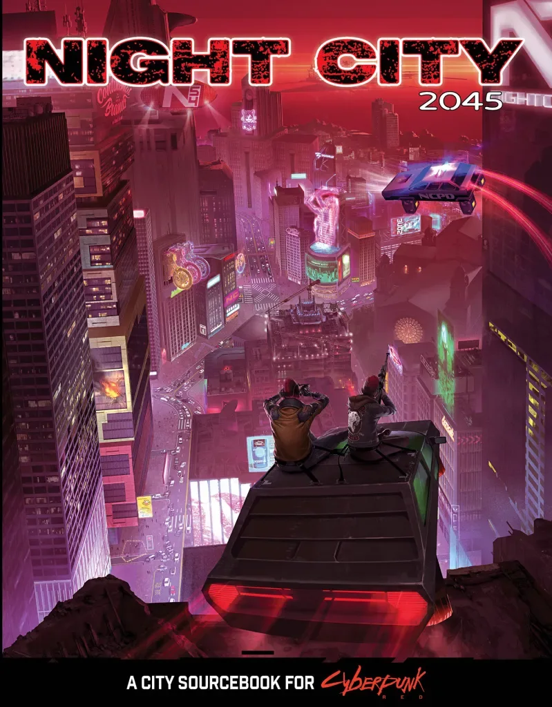 Night City 2045 Cyberpunk 2077